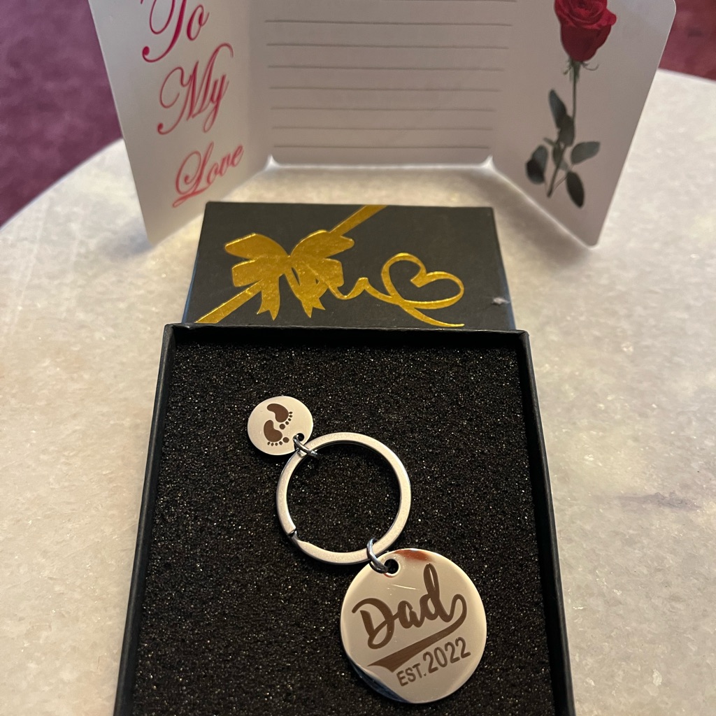 Dad Keychain